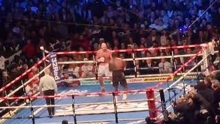 Tyson Fury Vs Dillian Whyte ROUND 6 [upl. by Enileuqcaj]