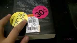 Tutorial How to remove pesky price stickers from books [upl. by Hollah]