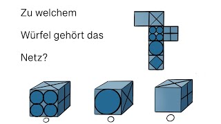 Zu welchem Würfel gehört das Netz [upl. by Ashok]