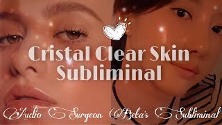 ✿ Forced Cristal Clear Skin Subliminal ❗ Caution Extremely Powerful ❗ Acne Free Skin Overnight ✿ [upl. by Rhianna]