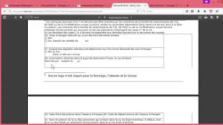 Demande de visa Schengen pour l Allemagne remplir les formulaires de demande de visa Schengen [upl. by Fortunia18]