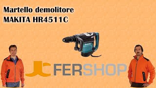 Martello demolitore Makita HR 4511 C [upl. by Orwin]