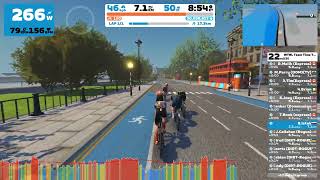 Zwift WTRL Team Time Trial Espresso 1652024 Greater London 8 [upl. by Norb]