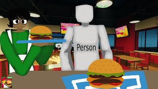 Cooking Burgers with random people  SEASON 2 Burger Game 🍔  Roblox [upl. by Toogood]