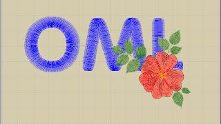 Embroidery Quick Tip Using Mask in Embird Editor [upl. by Anilev]