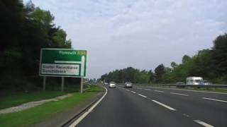 Driving On The A38 From M5 Junction 31 To Heathfield Devon England 22nd April 2011 [upl. by Castillo]