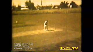 Fitzroy Cricket Club  195556 Training  Brunswick St Oval [upl. by Pinkham]