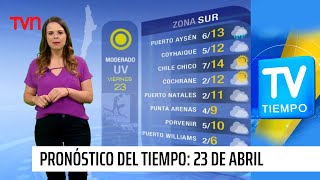 Pronóstico del tiempo Viernes 23 de abril  TV Tiempo [upl. by Clair]