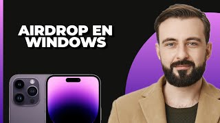 Cómo usar AirDrop en una PC con Windows  AirDrop de iPhone a Windows 2024 [upl. by Ruff414]