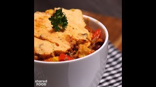 One Pan Cornbread and Chili [upl. by Enayr788]