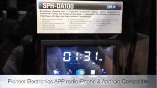 Pioneer 2012 APP RADIO 2 Android iPhone compatible SPHDA100 SPHDA02 [upl. by Sitra]