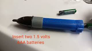 How to identify hot wires using noncontact voltage detector [upl. by Jack]