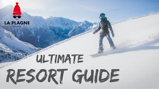 La Plagne Ski Resort Guide 4K [upl. by Timmi]