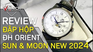 REVIEW  ĐẬP HỘP ĐỒNG HỒ ORIENT SUN amp MOON GEN 7 RAAK0802S10B MỚI NHẤT 2024  LÊN TAY LỊCH LÃM [upl. by Dnomaid]