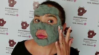 Пузырьковая маска от бренда Elizavecca CARBONATED BUBBLE CLAY MASK  Полный и честный обзор 🤨 [upl. by Pazia455]