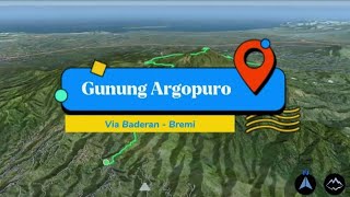 Argopuro Trail via Baderan  Bremi l Tracklog GPS [upl. by Aihsaei]