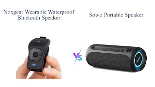 noxgear 39g vs SOWO Portable Speaker 🎵🔊 [upl. by Nitsid604]