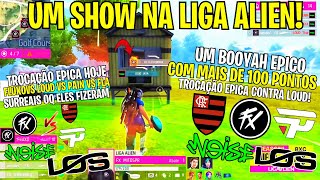 FLUXOOOOOOO UM BOOYAH COM MAIS DE 100 PONTOSSSS SHOW DO FLUXO LOUD E LOS GRANDES NA LIGA ALIEN [upl. by Stronski]