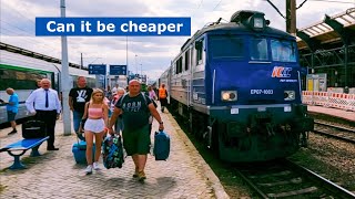 Train Warsaw  Bialystok Its so cheap POLISH TRAIN NALKOWSKA [upl. by Ericksen]