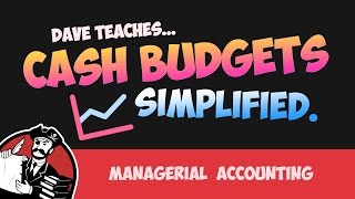 The Cash Budget Part 1 Sales Budget and Collections Budget Cost Accounting Tutorial 43 [upl. by Bove351]