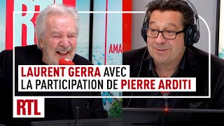 Chronique de Laurent Gerra en présence de Pierre Arditi [upl. by Chev]