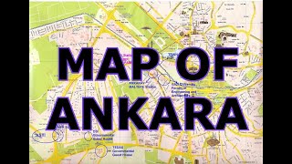 MAP OF ANKARA TURKEY [upl. by Warms]