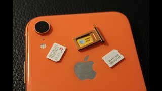 iPhone XR How to install and remove SIM CARD [upl. by Adimra]