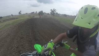 EPIC first 85cc race for Jacob Snodgrass [upl. by Yhtuv]