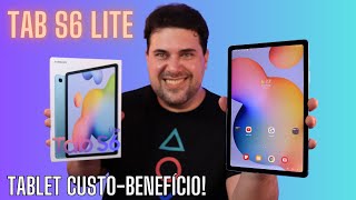 Samsung TAB S6 LITE  EXCELENTE CustoBenefício [upl. by Ano]