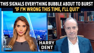 Everything Bubble to Finally Burst Watch These 2 Signs Confirming Huge Crash Has Begun – Harry Dent [upl. by Langdon]