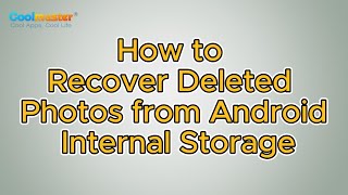 How to Recover Deleted Photos Android Internal Storage Solved [upl. by Sollie]