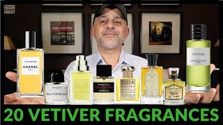 Top 20 Vetiver Fragrances  My 20 Favorite Vetiver Fragrances 2018 💚💚💚 [upl. by Wenz762]