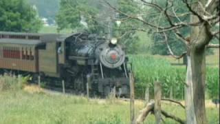 Loud Strasburg Train Steam Whistle [upl. by Saimerej]