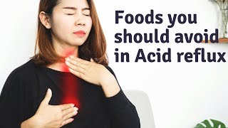 Foods You Should Avoid for Acid Reflux  Tips to Prevent Heartburn [upl. by Hughes]