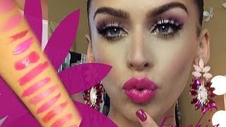 FUSCHIA Fever  Color Series Makeup Tutorial [upl. by Jemie]