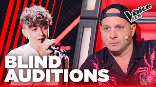 Alexander fa COMMUOVERE Clementino con “Tango” di Tananai  The Voice Kids Italy  Blind Auditions [upl. by Serrell]