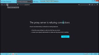 how to the proxy server is refusing connections in forefox  error [upl. by Anairol]