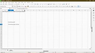 How to Switch Between Insert and Overwrite Mode in LibreOffice Calc [upl. by Haydon]