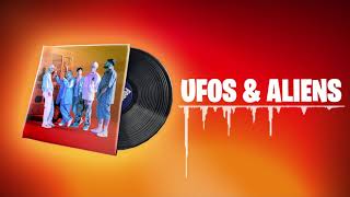 Fortnite UFOS amp ALIENS Lobby Music  1 Hour [upl. by Nerrol]