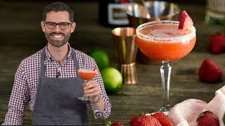 Strawberry Margarita Recipe [upl. by Hamilah493]