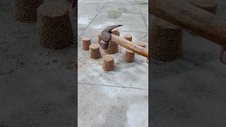 Fantastic hammer attack on multiple sands really satisfying and relaxing 🔨 shorts [upl. by Salbu]