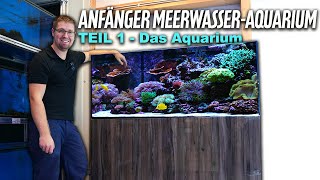 Anfänger MEERWASSERAQUARIUM Teil 1  PlanktonPlus Aquaristik [upl. by Hnil]