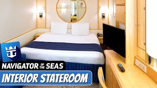 Navigator of the Seas  Interior Stateroom Full Tour amp Review 4K  Royal Caribbean [upl. by Kuo]