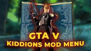 Gta 5 Online Mod Menu  Kiddions Mod Menu  GTA V Modest Menu 2023 [upl. by Yelkrab30]