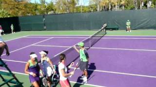 Ana Ivanovic Does The Petkovic Dance With Her [upl. by Alamak718]