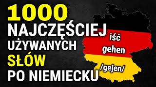 1000 Najczęściej używanych słów w języku niemieckim [upl. by Razatlab]