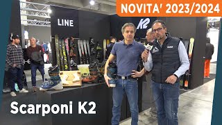 K2 Recon lo Scarpone per la pista con BOA vincitore del quotProwinter Awards 2023quot [upl. by Ahsikan541]