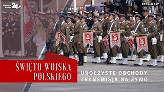 Święto Wojska Polskiego 2022  Transmisja z uroczystości [upl. by Rockel]