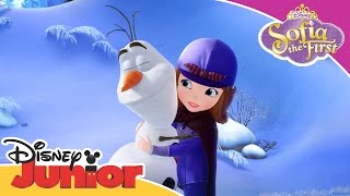 Sofia the First The Secret Library  A Snowmans Advise  Official Disney Junior Africa [upl. by Boot412]