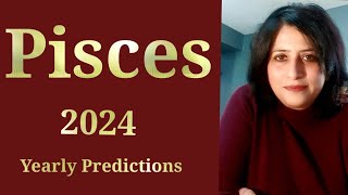 Pisces ♓️ 2024  Yearly Predictions Piscestarot [upl. by Ahselyt772]